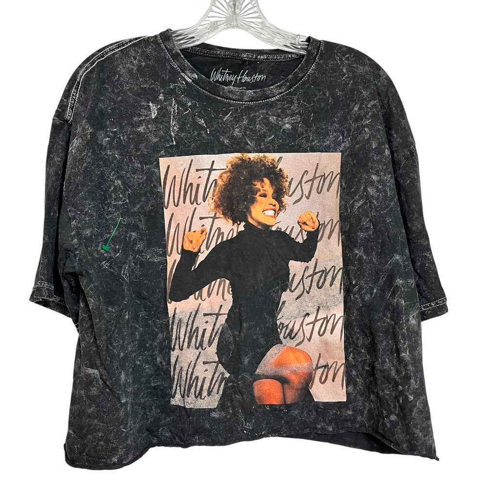 Whitney Houston Graphic T Shirt Tie Dye Oversized Music Concert Tee L‎ (3173)